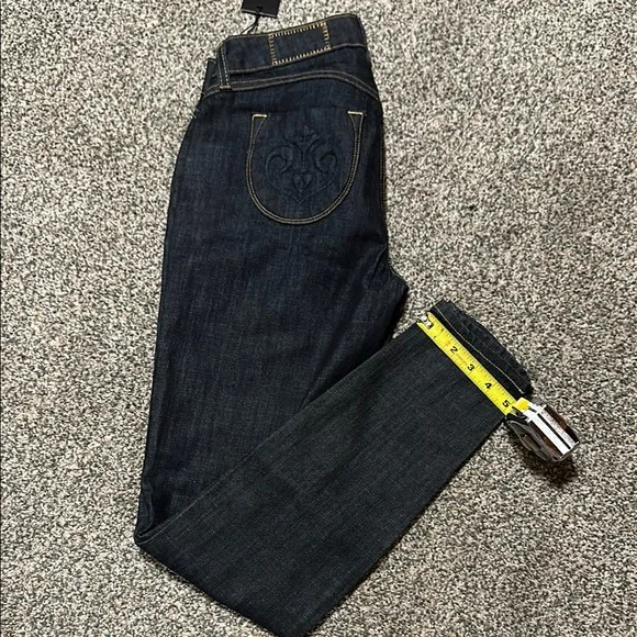 Siwy Women's High Rise Dark Denim Jeans - Picture 5 of 8